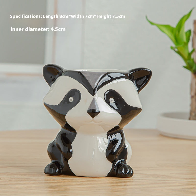 Adorable Animal Ceramic Pots