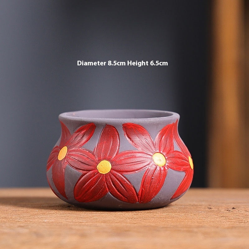 Mediterranean Ceramic Flower Pot