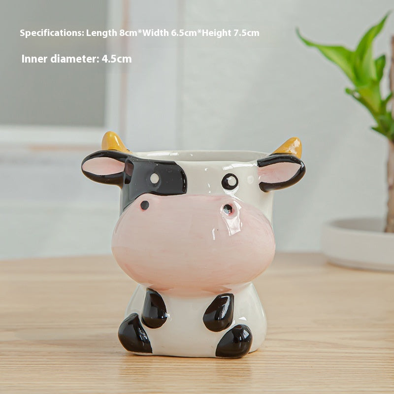 Adorable Animal Ceramic Pots