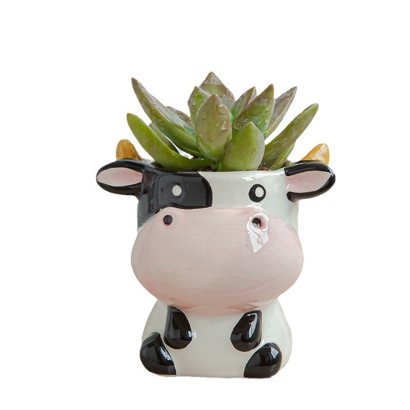 Adorable Animal Ceramic Pots